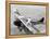 Daredevils Playing Tennis on a Biplane-null-Framed Premier Image Canvas