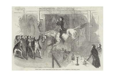 Daring Leap In The Dining Room Of The White Hart Hotel Aylesbury Giclee Print Art Com