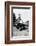 Darius Milhaud and Paul Claudel Seated on a Steam Trip on a Trip While 'En Poste' at the French…-null-Framed Photographic Print