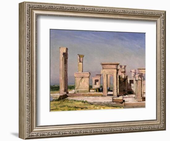 Darius' Palace, Persepolis-Bob Brown-Framed Giclee Print