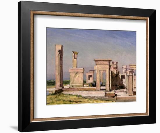 Darius' Palace, Persepolis-Bob Brown-Framed Giclee Print