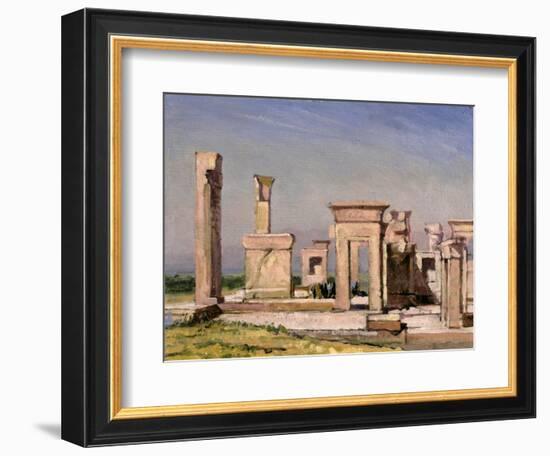 Darius' Palace, Persepolis-Bob Brown-Framed Giclee Print