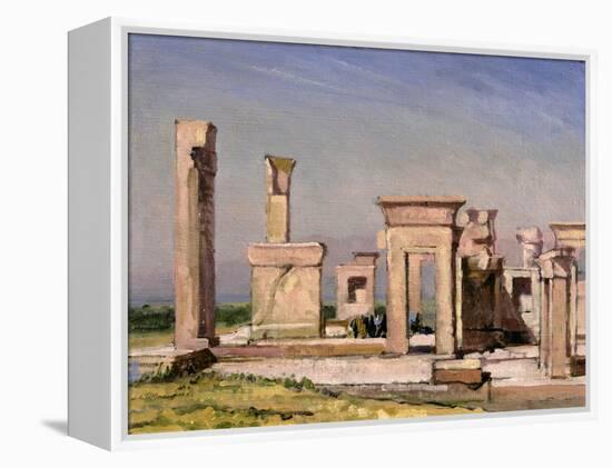 Darius' Palace, Persepolis-Bob Brown-Framed Premier Image Canvas