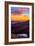 Dark and Moody Sunrise, Petaluma Sonoma County, Bay Area-Vincent James-Framed Photographic Print