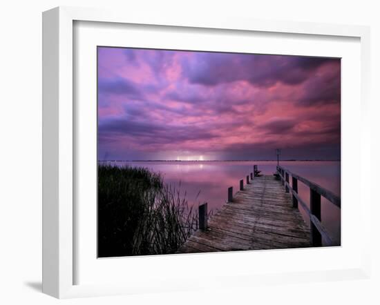 Dark and Stormy-Wayne Bradbury-Framed Photographic Print