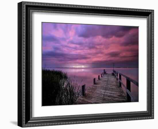 Dark and Stormy-Wayne Bradbury-Framed Photographic Print