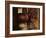 Dark Bay Horse in the Stable-Théodore Géricault-Framed Giclee Print