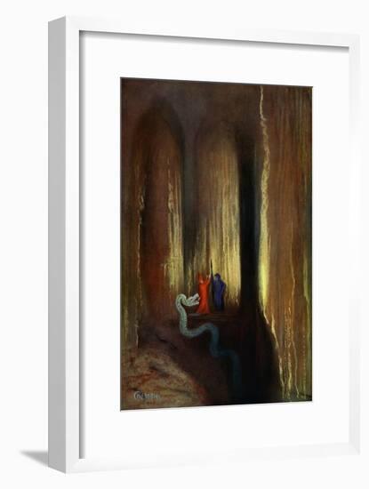 'Dark Cavern', 1906-Unknown-Framed Giclee Print