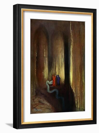 'Dark Cavern', 1906-Unknown-Framed Giclee Print
