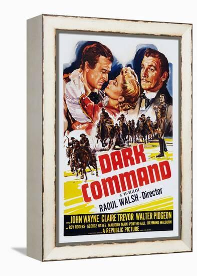 Dark Command, 1940-null-Framed Stretched Canvas