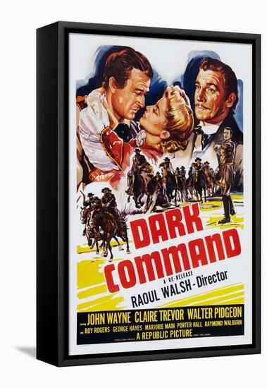 Dark Command, 1940-null-Framed Stretched Canvas