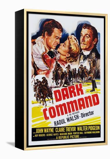 Dark Command, 1940-null-Framed Stretched Canvas