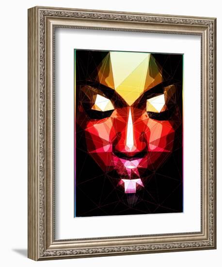 Dark Face-Enrico Varrasso-Framed Premium Giclee Print