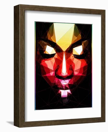 Dark Face-Enrico Varrasso-Framed Premium Giclee Print