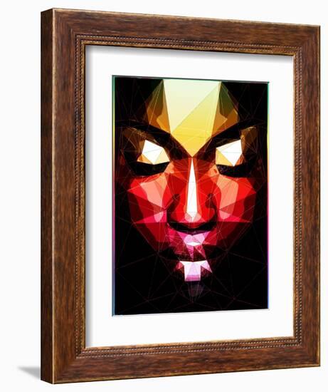 Dark Face-Enrico Varrasso-Framed Premium Giclee Print