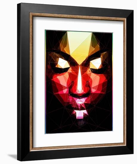 Dark Face-Enrico Varrasso-Framed Premium Giclee Print