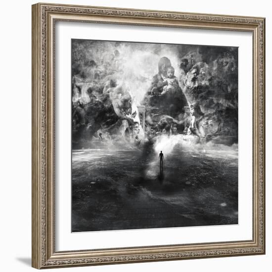 Dark Fantasy II-Alex Cherry-Framed Art Print