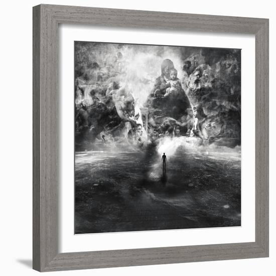 Dark Fantasy II-Alex Cherry-Framed Art Print