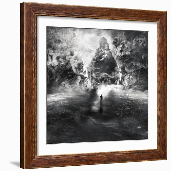 Dark Fantasy II-Alex Cherry-Framed Art Print