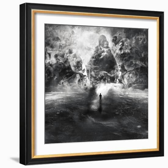 Dark Fantasy II-Alex Cherry-Framed Art Print