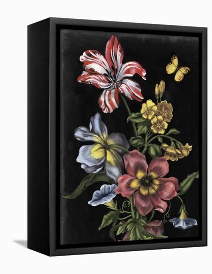 Dark Floral I-Naomi McCavitt-Framed Stretched Canvas