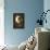 Dark Floral Lunar Eclipse-null-Framed Stretched Canvas displayed on a wall