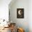 Dark Floral Lunar Eclipse-null-Framed Stretched Canvas displayed on a wall