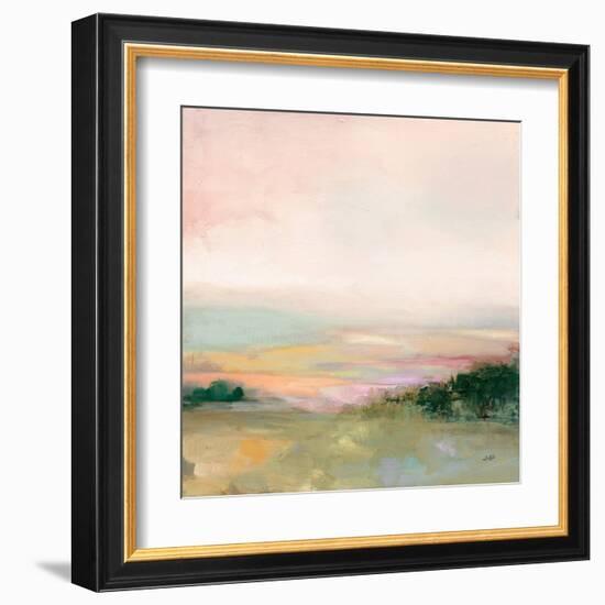 Dark Glowing Valley-Julia Purinton-Framed Art Print