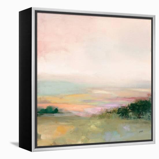 Dark Glowing Valley-Julia Purinton-Framed Stretched Canvas