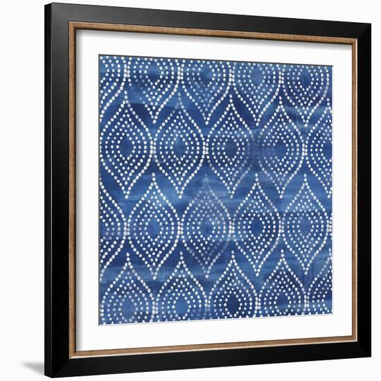 Dark Indigo Speckles-Aimee Wilson-Framed Art Print