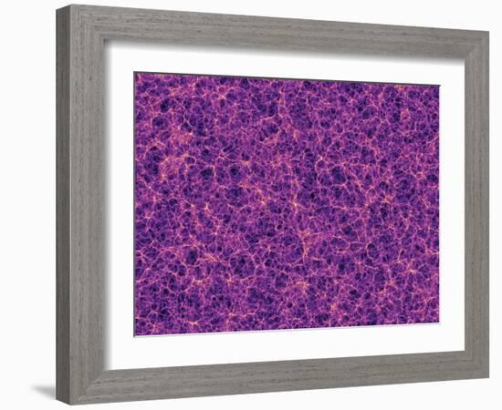 Dark Matter Distribution-Volker Springel-Framed Photographic Print