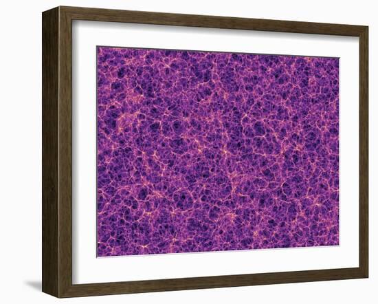 Dark Matter Distribution-Volker Springel-Framed Photographic Print