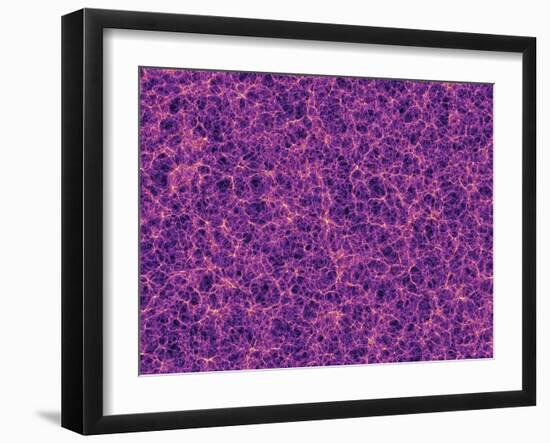 Dark Matter Distribution-Volker Springel-Framed Photographic Print