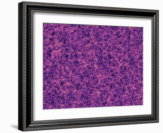 Dark Matter Distribution-Volker Springel-Framed Photographic Print