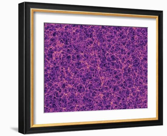 Dark Matter Distribution-Volker Springel-Framed Photographic Print