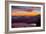 Dark Mood and Sunrise Hills, Petaluma Sonoma County, Bay Area-Vincent James-Framed Photographic Print