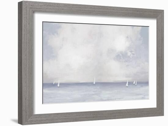 Dark Morning Sail-Julia Purinton-Framed Art Print