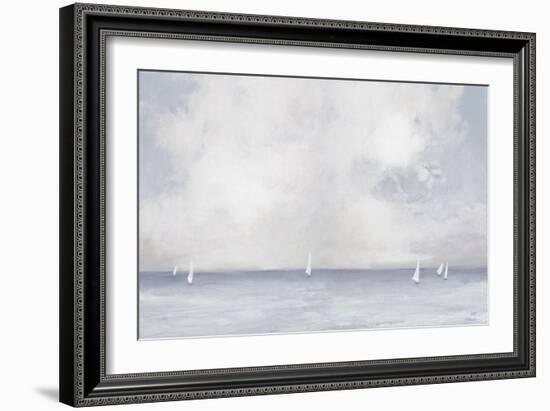 Dark Morning Sail-Julia Purinton-Framed Art Print