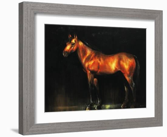 Dark Night-Sydney Edmunds-Framed Giclee Print