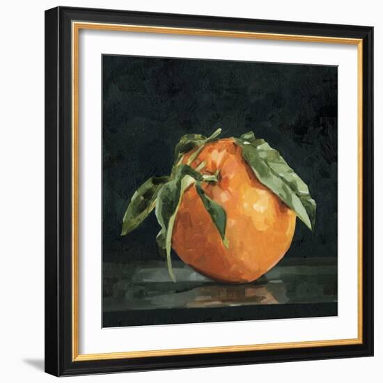 Dark Orange Still Life II-Emma Caroline-Framed Art Print