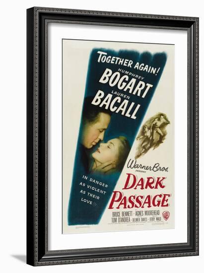 Dark Passage 1947-null-Framed Giclee Print