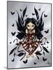 Dark Ribbon Fairy-Jasmine Becket-Griffith-Mounted Art Print