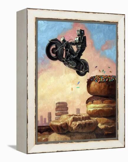 Dark Rider Again-Eric Joyner-Framed Premier Image Canvas