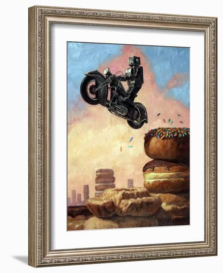 Dark Rider Again-Eric Joyner-Framed Giclee Print