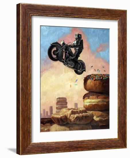 Dark Rider Again-Eric Joyner-Framed Giclee Print