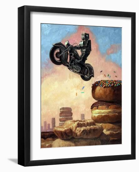 Dark Rider Again-Eric Joyner-Framed Giclee Print