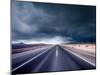 Dark Road-null-Mounted Photographic Print