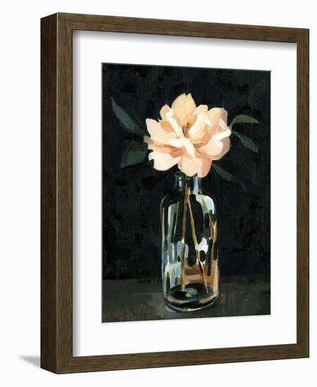Dark Rose Arrangement I-Emma Caroline-Framed Premium Giclee Print