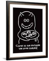 Dark Side of Cookies-Todd Goldman-Framed Giclee Print