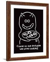 Dark Side of Cookies-Todd Goldman-Framed Giclee Print
